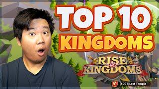 TOP 10 Strongest Kingdom Power ( Top 300 players) 2023 | Rise of Kingdoms