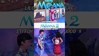  ¡Lilo & Stitch en las Premieres de Moana 2!  #moana2 #liloandstitch #stitch #moana #disney