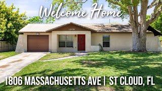 St. Cloud FL Home For Sale At 1806 Massachusetts Avenue Saint Cloud FL 34769 | 407-346-8688