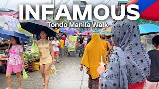 Real Walking Experience in Tondo Manila Philippines [4K]