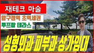 강남구 논현동 압구정역 루프탑 테라스 복층 상가 임대 ! 즉시입주 / 성형외과 / 레스토랑 / 와인바 / 대로변