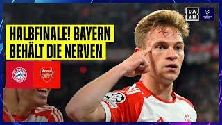 Mia san Halbfinale! Kimmich wird zum Helden: FC Bayern - FC Arsenal | UEFA Champions League | DAZN