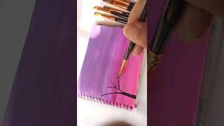 Tree painting #art #shorts #painting