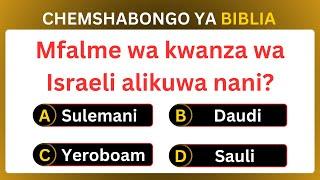 Jifunze Biblia | Maswali na Majibu(SWAHILI) Zoezi #1