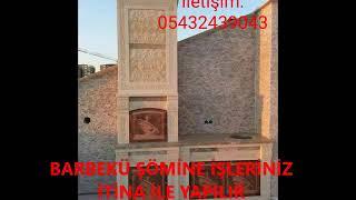 ALTINEKİN BARBEKÜ ŞÖMİNE İŞLERİNİZ İTİNA İLE YAPILIR İLETİŞİM ABDULLAH ARSLAN 0543 243 90 43