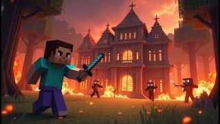 Minecraft RAID ALERT! Destroying the Woodland Mansion for EPIC Loot!