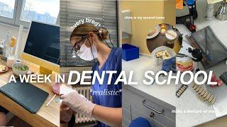 A WEEK IN DENTAL SCHOOL | studying, lab work, exams 