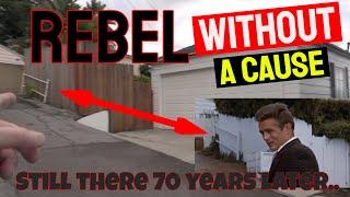 Rebel Without a Cause Filming Location: James Dean & Natalie Wood’s Walk Down an Alley Before School