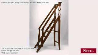 French Antique Library Ladder Louis XIV Misc. Furniture