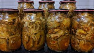 Не баклажаны а УЛЁТ зимой съедаются первыми! Баклажаны как шашлык на зиму! Шашлык из баклажанов!