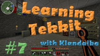 Learning Tekkit (S1E7) - Transport Pipes, Engines, Divining Rod