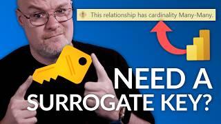 Can't create a relationship? Time for a surrogate key in Power BI!