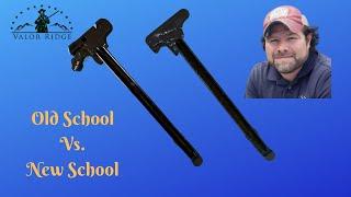 AR-15 Charging Handles:  Old vs. New