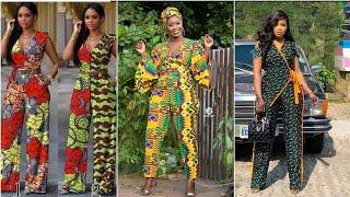 ANKARA JUMPSUIT STYLES FOR SLAY LADIES