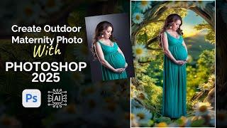 "Transform Indoor Maternity Photos to Stunning Outdoor Shots with Photoshop AI 2025 | Beta 26.3"