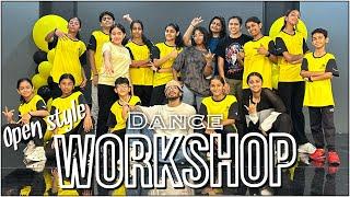 Open Style I Dance Workshop I  Dee Studio Abu Dhabi