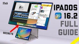 iPadOS 16.2 Stage Manager with Full Monitor Support - FULL GUIDE & How to use it like a PRO!