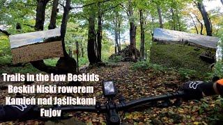 Beskid Niski rowerem / Trails in the Low Beskids / E-MTB / Kamień / Fujov / Čertižné