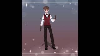 human Alastor fanmodel #hazbinhotel #alastor