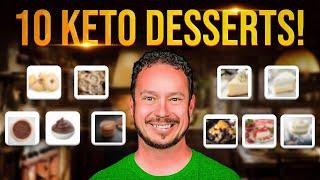 10 Keto Dessert Recipes You've Probably NEVER Seen!