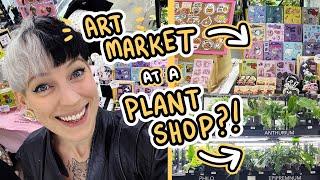 ARTIST ALLEY VLOG  will I make sales at smol art mart? | freelance illustrator