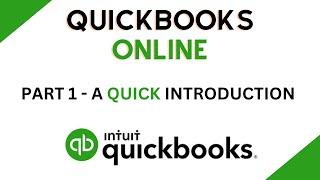 QuickBooks Online Tutorial - Part 1 - An Introduction to QuickBooks Online #quickbooks