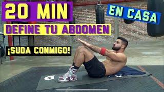 Rutina Intensa para Marcar Abdomen | Abdominales 20 Minutos En Casa