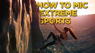 How to Mic Extreme Sports! | Reduce Wind Noise