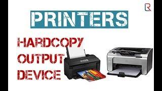 Printer- An output Device | Learners Region