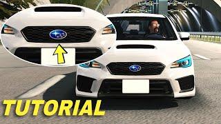 How to Make a Subaru Logo in Car Parking Multiplayer