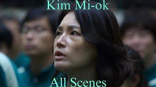 KIM MI-OK (Player 107) all scenes (Squid Game 1)