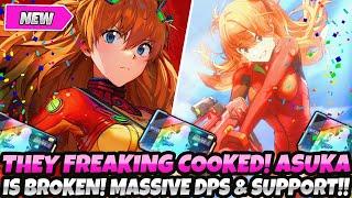 *THEY FREAKING COOOOKED* ASUKA IS BROKEN! PILGRIM LEVEL COLLAB!? SHOWCASE & TESTNG (Nikke Evangelion