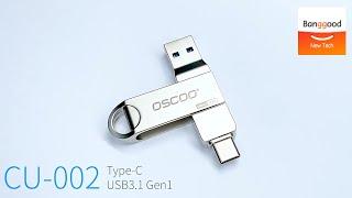 OSCOO 2-in-1 Type-C USB3.1 GEN1 Flash Drive - Banggood New Tech