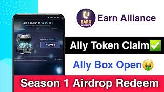 Ally Token Claim Korben Kivabhe | Earn Alliance Airdrop Claim Update | Earn Alliance ally Token sell