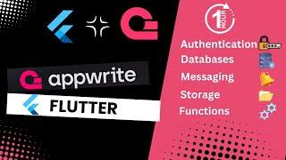 Flutter and Appwrite Full Tutorial: Authentication, Databases, Messaging, Storage, and Functions