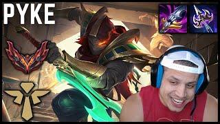 ️ Tyler1 THIS IS JUST TOO EASY | Pyke Support Full Gameplay | Season 12 ᴴᴰ