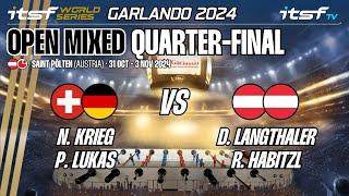 Krieg/Lukas vs Langthaler/Habitzl - Quarter-Final - ITSF 2024 WS Garlando Open Mixed