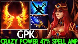 GPK [Lina] Crazy Power Scepter 47% Spell Amp Dota 2