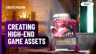 Crafting Game-Ready Assets in ZBrush (1/4) – Create with Maxon