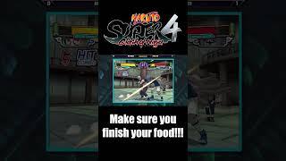 Make sure you finish your food #naruto #narutoshippuden #clashofninja #anime #combobreaker #tns