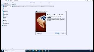 How to install Oracle VM Virtualbox on windows 10 computer