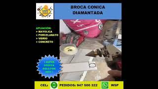 Broca cónica profesional