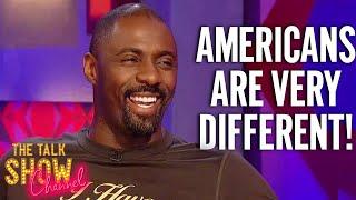 British Actors Doing American Accents Idris | Elba Interview | The Talk Show Channel