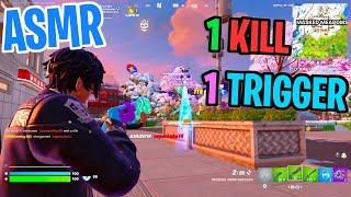 ASMR Gaming  Fortnite 1 Kill = 1 Trigger Relaxing Mouth Sounds  Controller Sounds + Whispering 