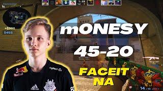 m0NESY 45Kills solo Q w/2000elo NA Lv10 in FACEIT Ranked w/comm | MIRAGE POV | June 4, 2023