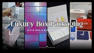 Luxury Box Packaging / Amazing Collection / Magnetic Box / Myanmar Packaging / Customized Printing