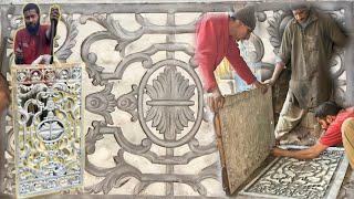 Crafting a 15kg Aluminum Decor Masterpiece | Traditional Sand Casting Process by a Skilled Artisan