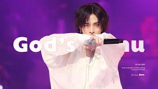 240602 K-WAVE - 신메뉴 God's Menu | Stray Kids HYUNJIN fancam 현진 직캠