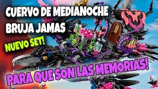 LEGO DREAMZZZ Set CUERVO de MEDIANOCHE de la BRUJA JAMAS revisión en Español Review