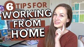 WORKING FROM HOME (+ Writing From Home) in 2020: Tips for Productivity & Avoiding Distractions!